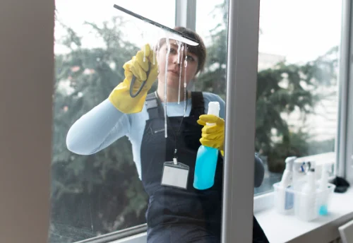 Nettoyage de vitres intérieures et extérieures à Bruyères